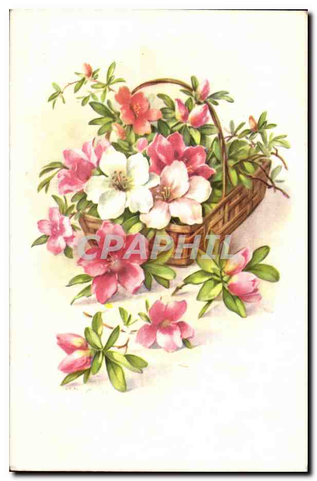 CPA Fantaisie Fleurs