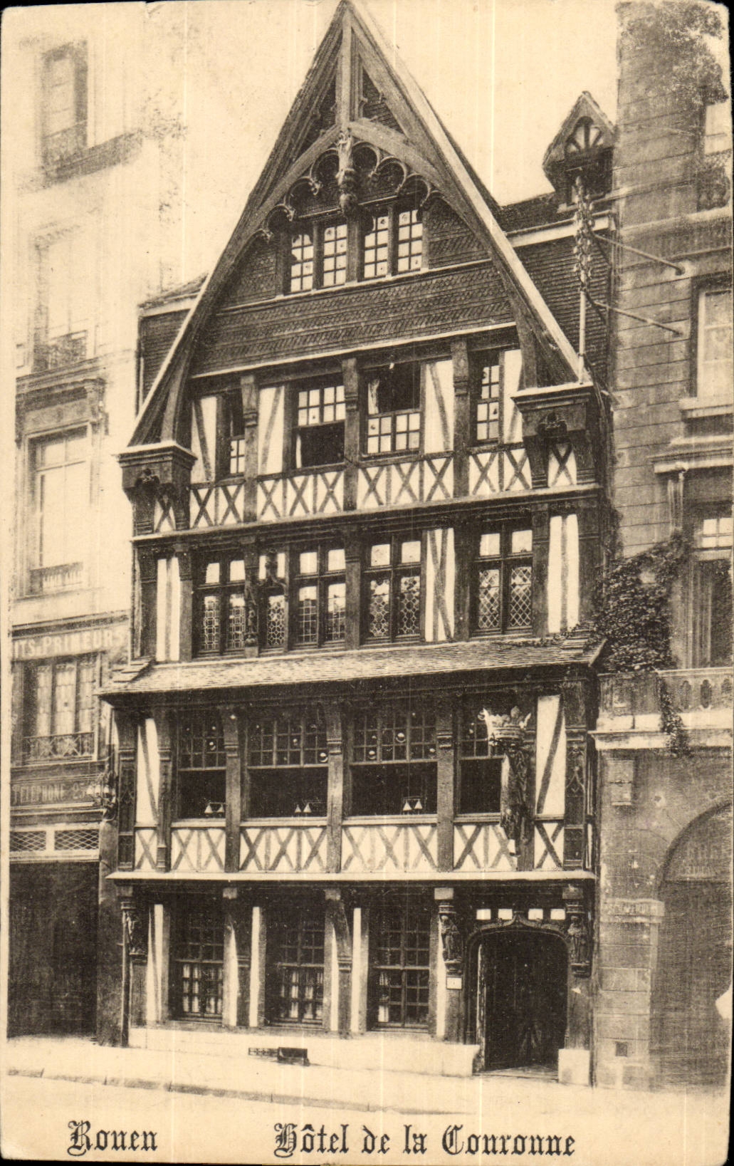 Rouen CPA Hotel de la couronne