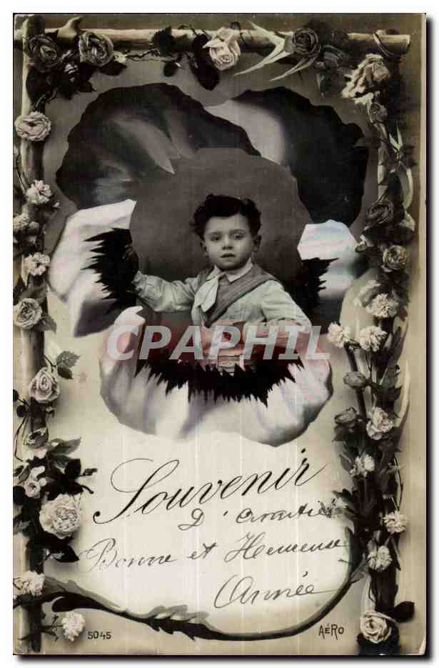 CPA Fantaisie Enfant Souvenir 
