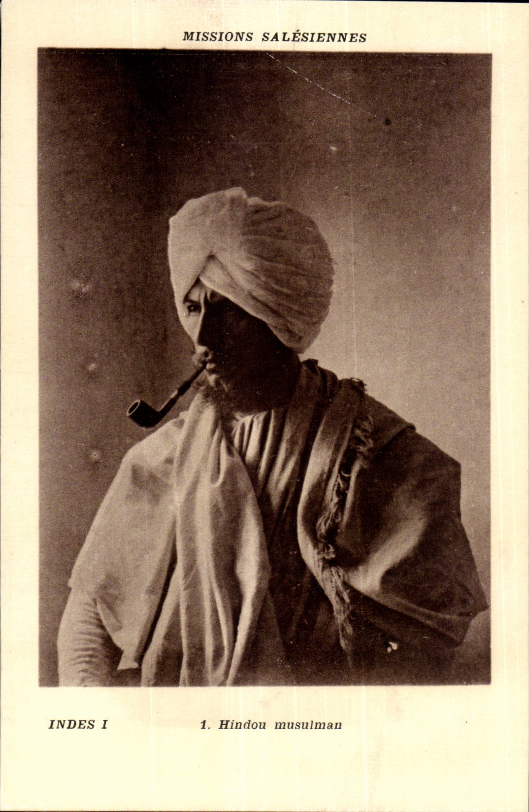CPA Missions salesiennes Hindou musulman Indes (india Inde)