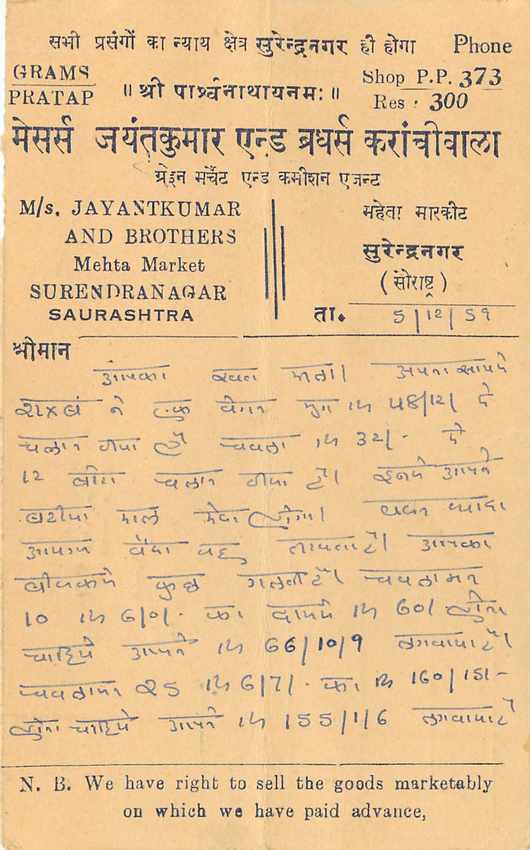 Inde India Entier Postal Stationary Tigre — Verso