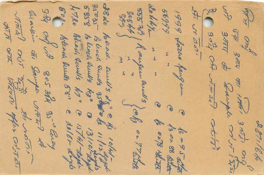 Inde India Entier Postal Stationary Tigre — Verso