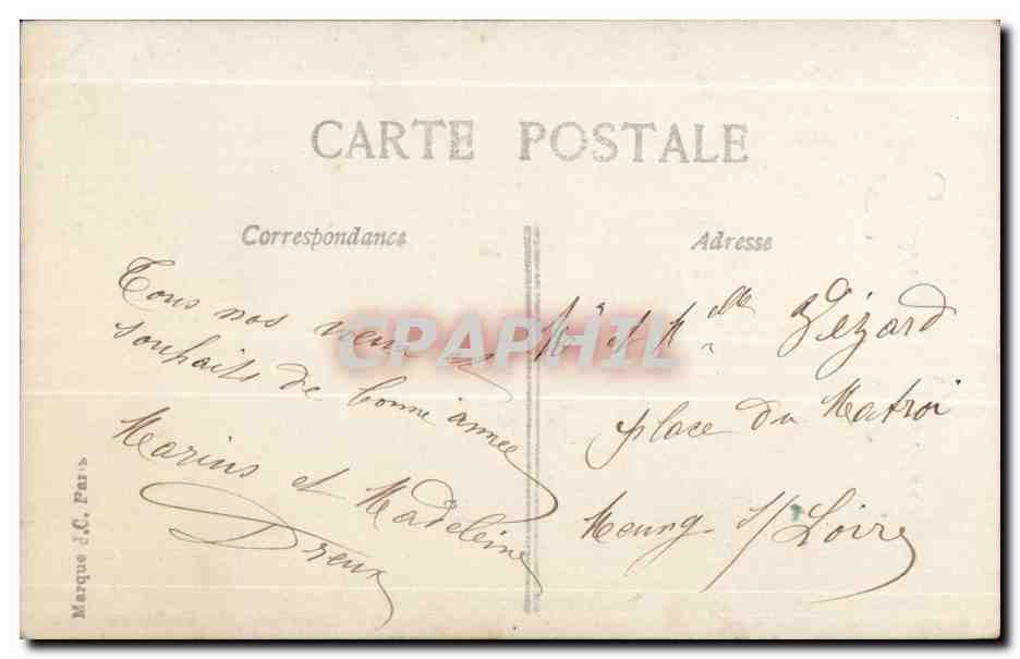 Deux jeunes filles — portrait studio — J.C. PARIS n°229 — Reverso