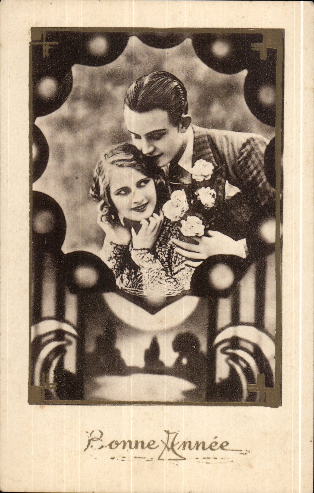 CPA Fantaisie Femme Bonne annee