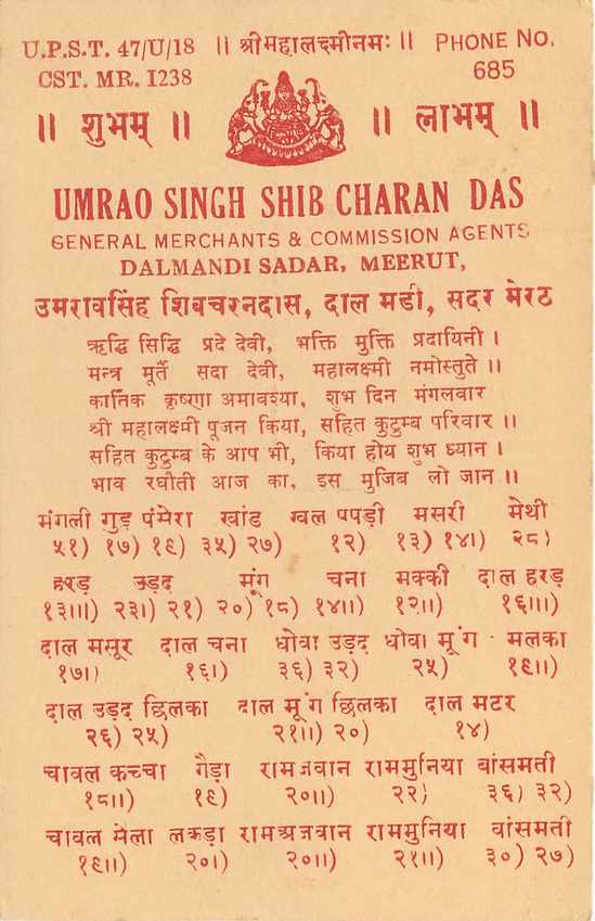 Inde India Entier Postal Stationary Tigre — Verso