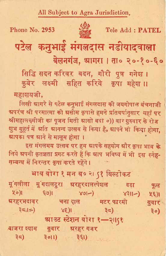 Inde India Entier Postal Stationary Tigre — Verso