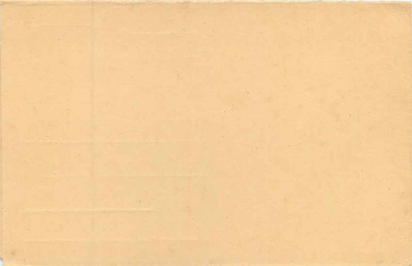 Inde India Entier Postal Stationary Tigre — Verso