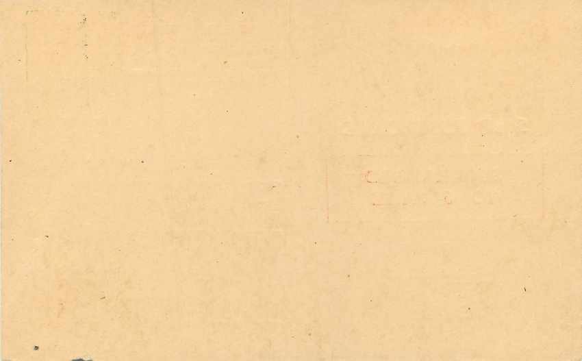 Inde India Entier Postal Stationary Tigre — Verso