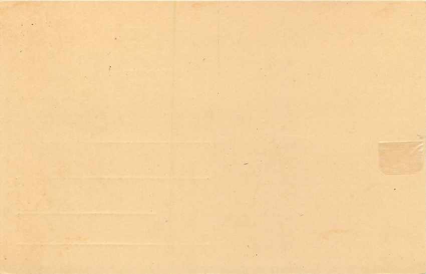 Inde India Entier Postal Stationary Tigre — Verso