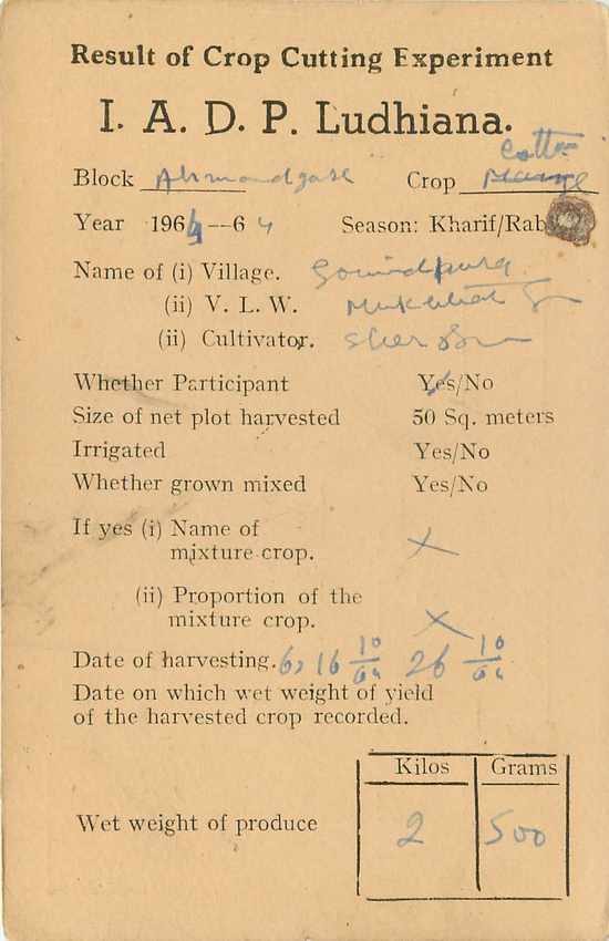 Inde India Entier Postal Stationary Tigre — Verso