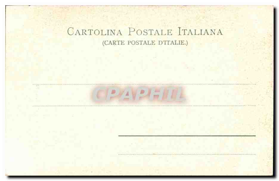 Italie Italie CPA Genova Monumento a Cristoforo Colombo (Colomb) — Rückseite