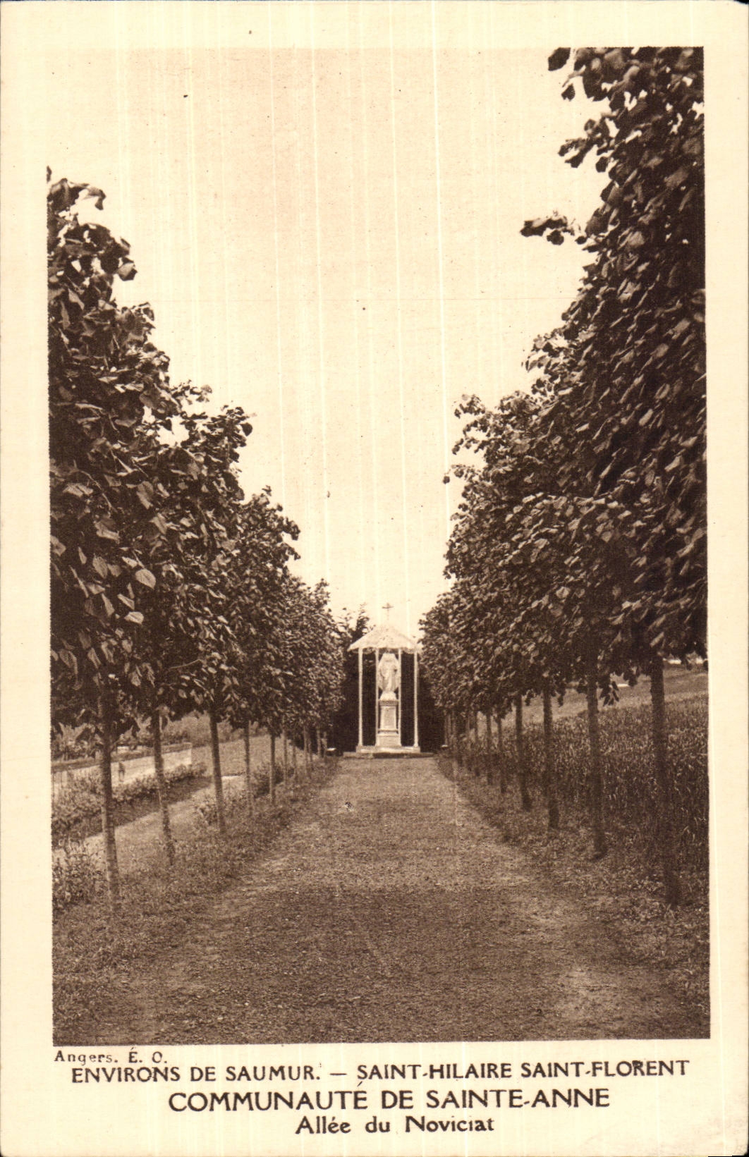 Saumur CPA Saint Hilaire Saint Florent Communaute de Sainte Anne Allee du Noviciat
