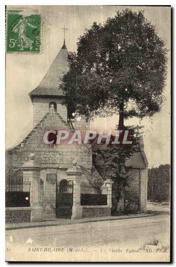 Saint Hilaire CPA La vieille eglise
