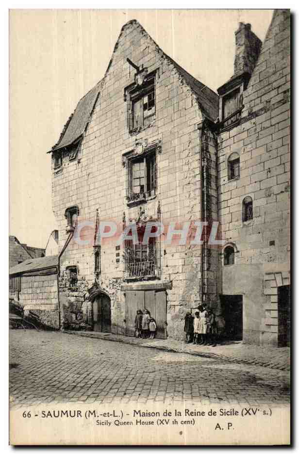 Saumur CPA Maison de la reine de Sicile 