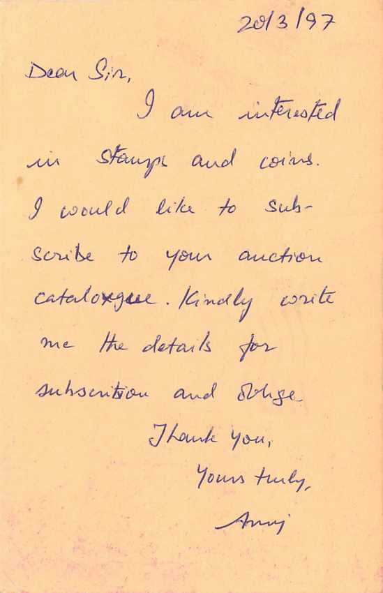 Inde India Cover Card Postal Stationary Singe Monkey Lemurien — Verso
