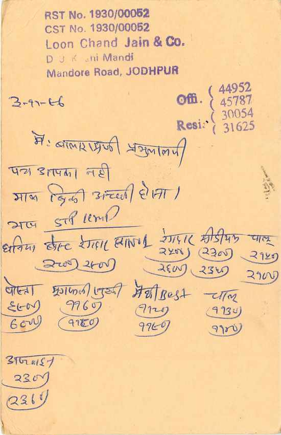 Inde India Cover Card Postal Stationary Singe Monkey Lemurien — Verso