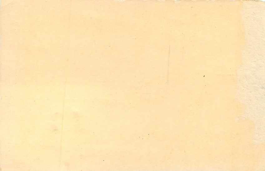 Inde India Cover Card Postal Stationary Tigre — Verso