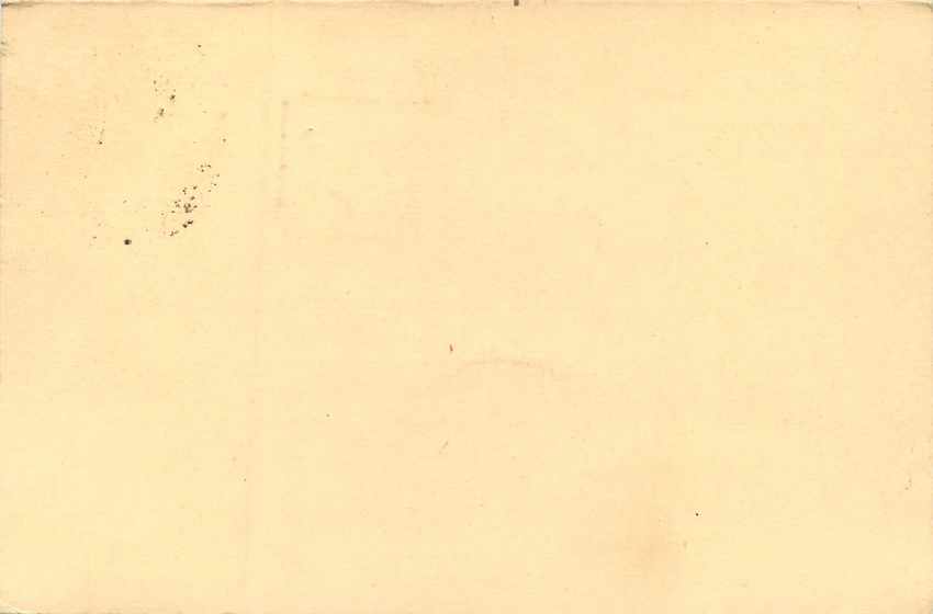 Inde India Cover Card Postal Stationary Tigre — Verso