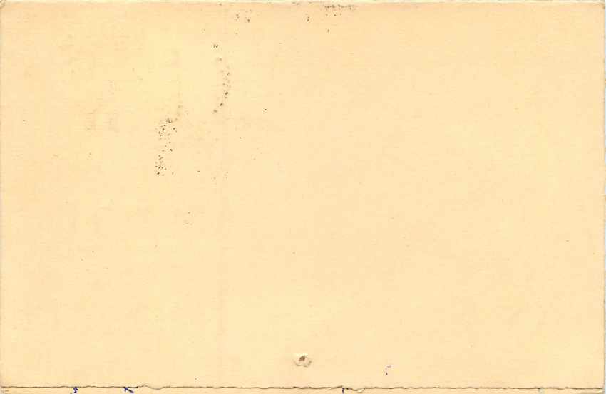 Inde India Cover Card Postal Stationary Tigre — Verso