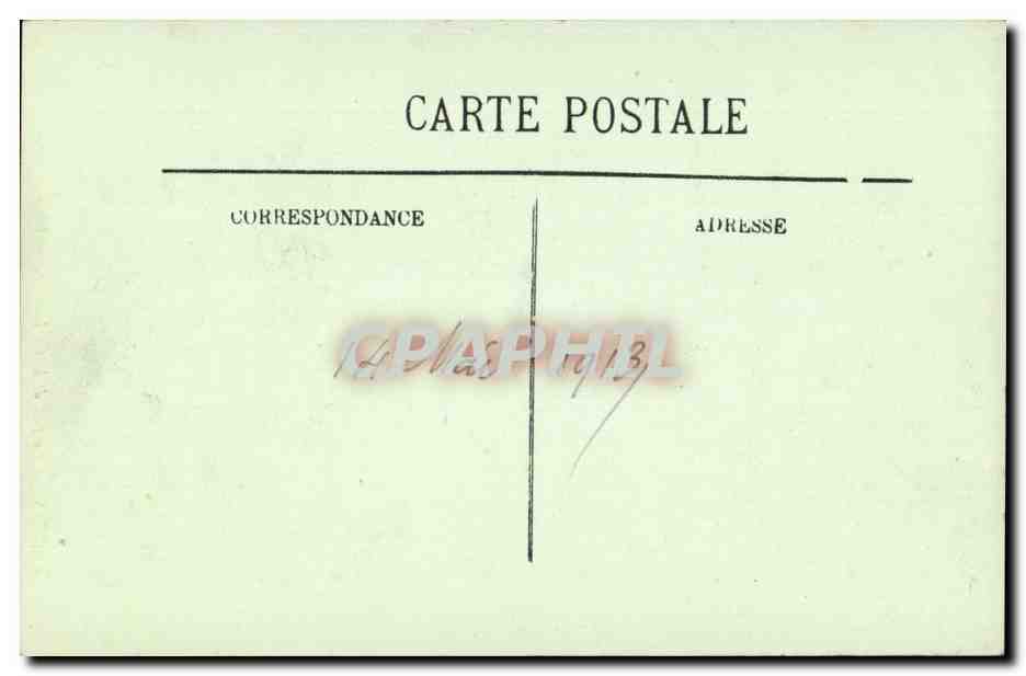 Angers CPA Portail de la cathedrale — Rückseite