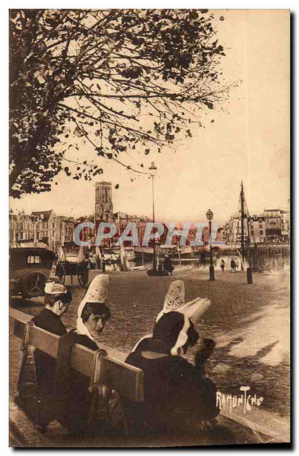 Port de la Rochelle CPA Cour des Dames