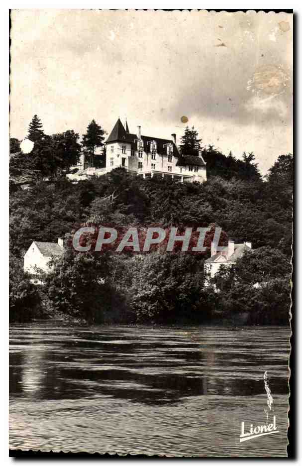 Chenehutte les Tuffeaux CPA L'hostellerie du prieure dominant la Loire