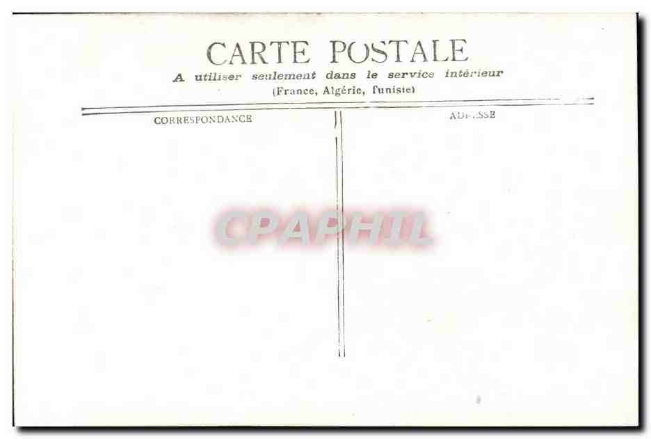 Paris CPA Le nouvel opera comique et la place Boieldieu — Verso