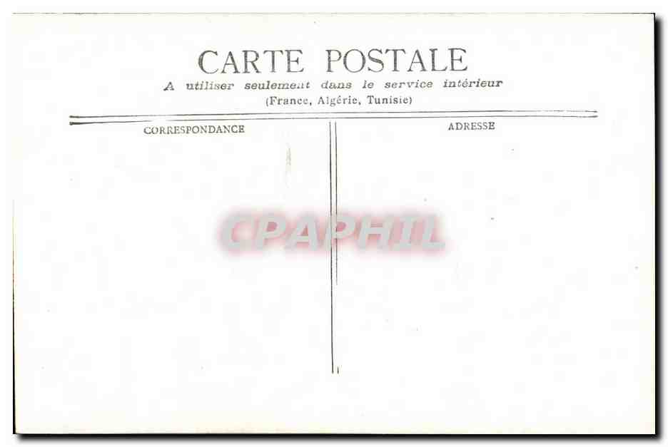 Paris CPA Eglise Saint Augustin et le boulevard Malesherbes — Verso