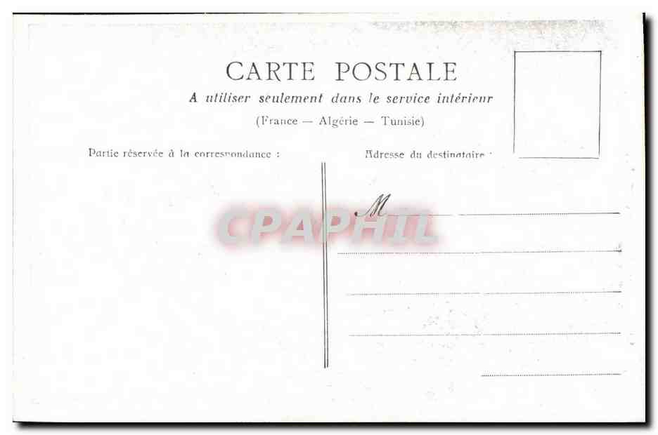 Versailles — La Cathédrale Saint-Louis — Verso