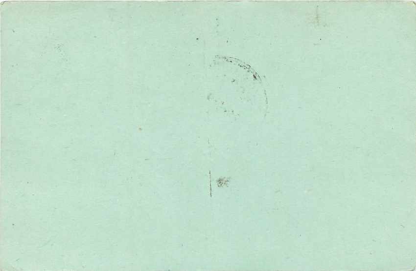 Inde India Entier Postal Stationary Tigre — Verso
