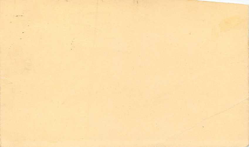 Inde India Entier Postal Stationary Tigre — Verso
