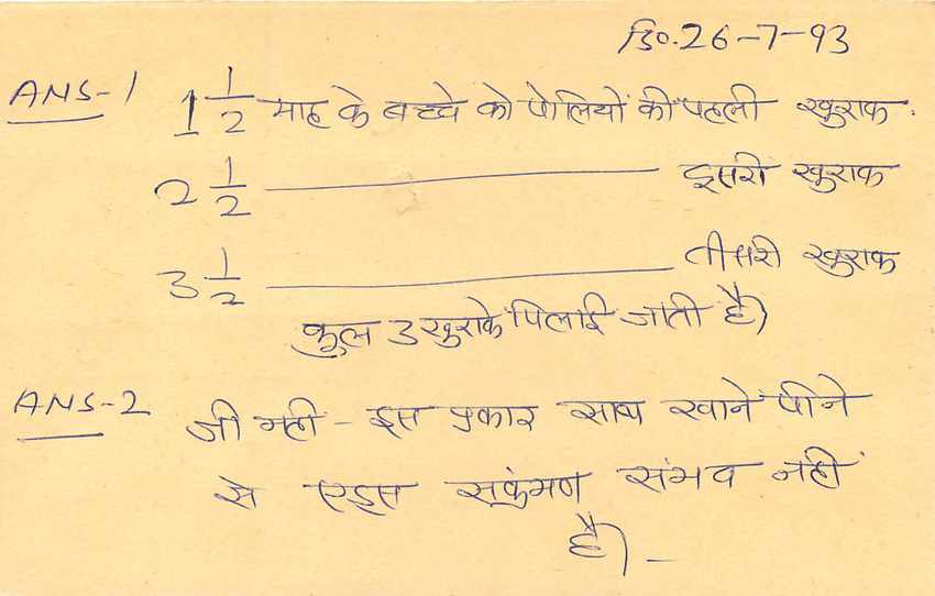 Inde India Entier Postal Stationary Tigre — Verso