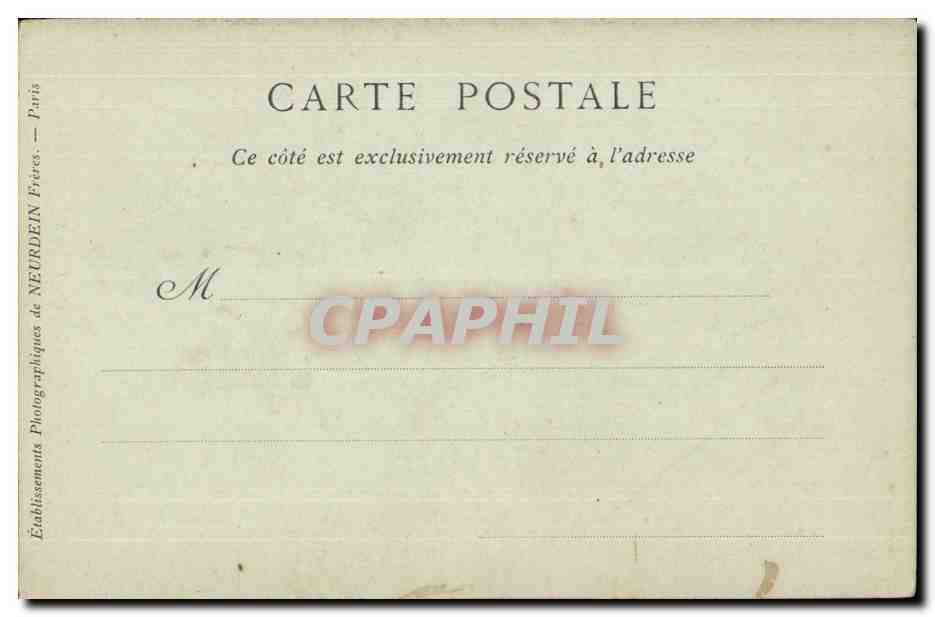 Angers CPA La cathedrale Eglise Saint Maurice — Verso