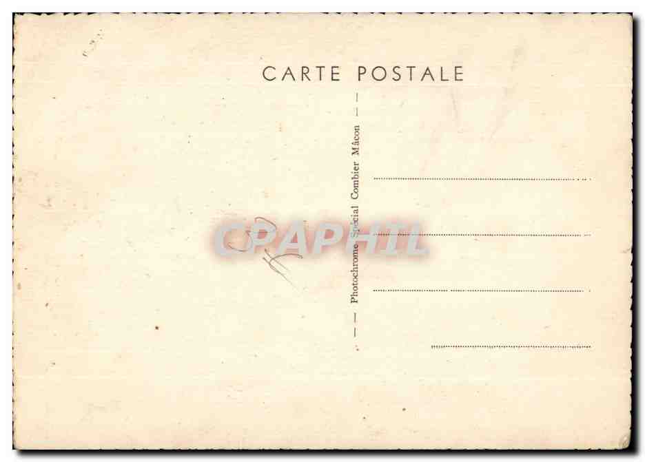 CPA La Bretagne Folklore Paysan Costume Bretonne Pont Aven — Rückseite