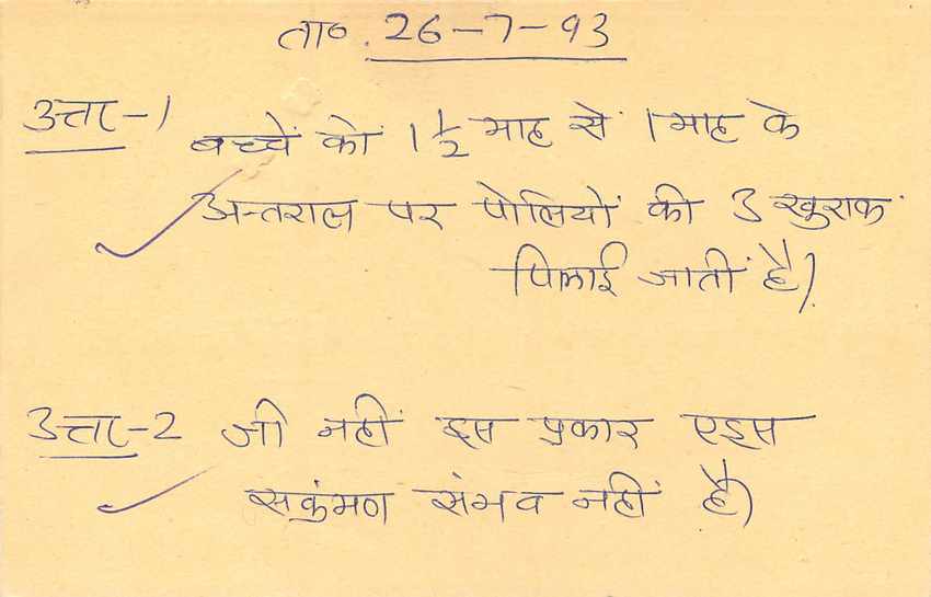 Inde India Entier Postal Stationary Tigre Tiger  — Verso