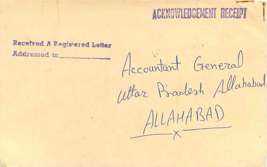 Inde India Entier Postal Stationary Tigre Tiger  — Verso