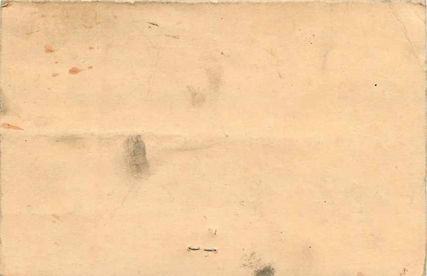 Inde India Entier Postal Stationary Tigre Tiger  — Verso