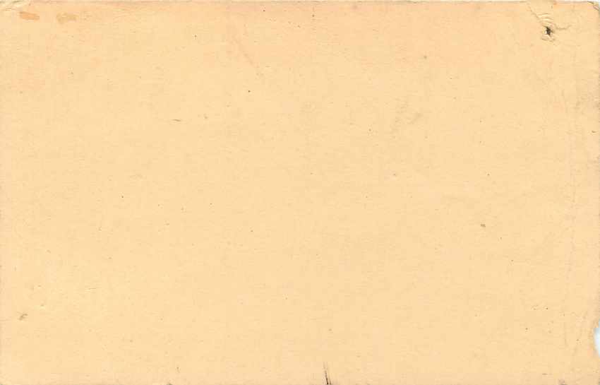 Inde India Entier Postal Stationary Tigre Tiger  — Verso
