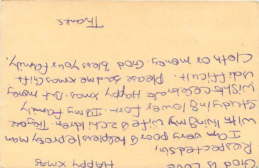 Inde India Entier Postal Stationary Tigre Tiger  — Verso