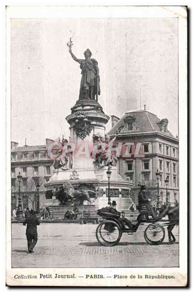 paris CPA Place de la Republique