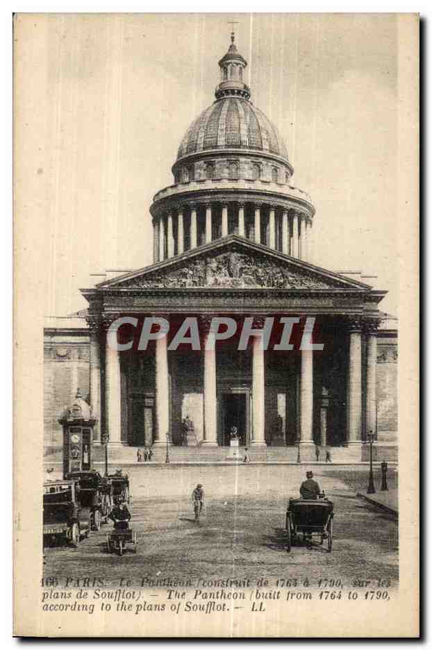 paris CPA Le Pantheon construit de 1764 a 1790 plans de Soufflot