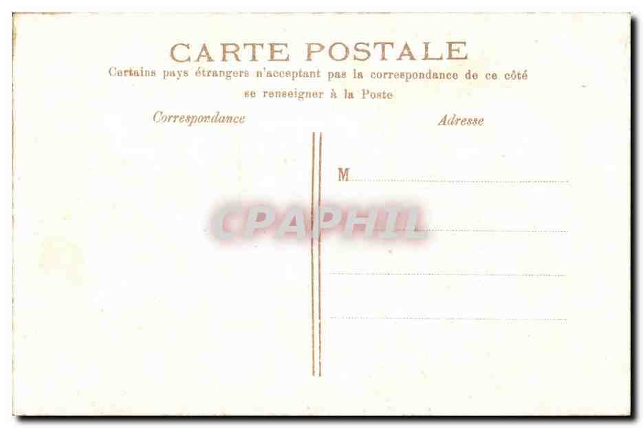 paris CPA l'eglise St Etienne du Mont — Rückseite