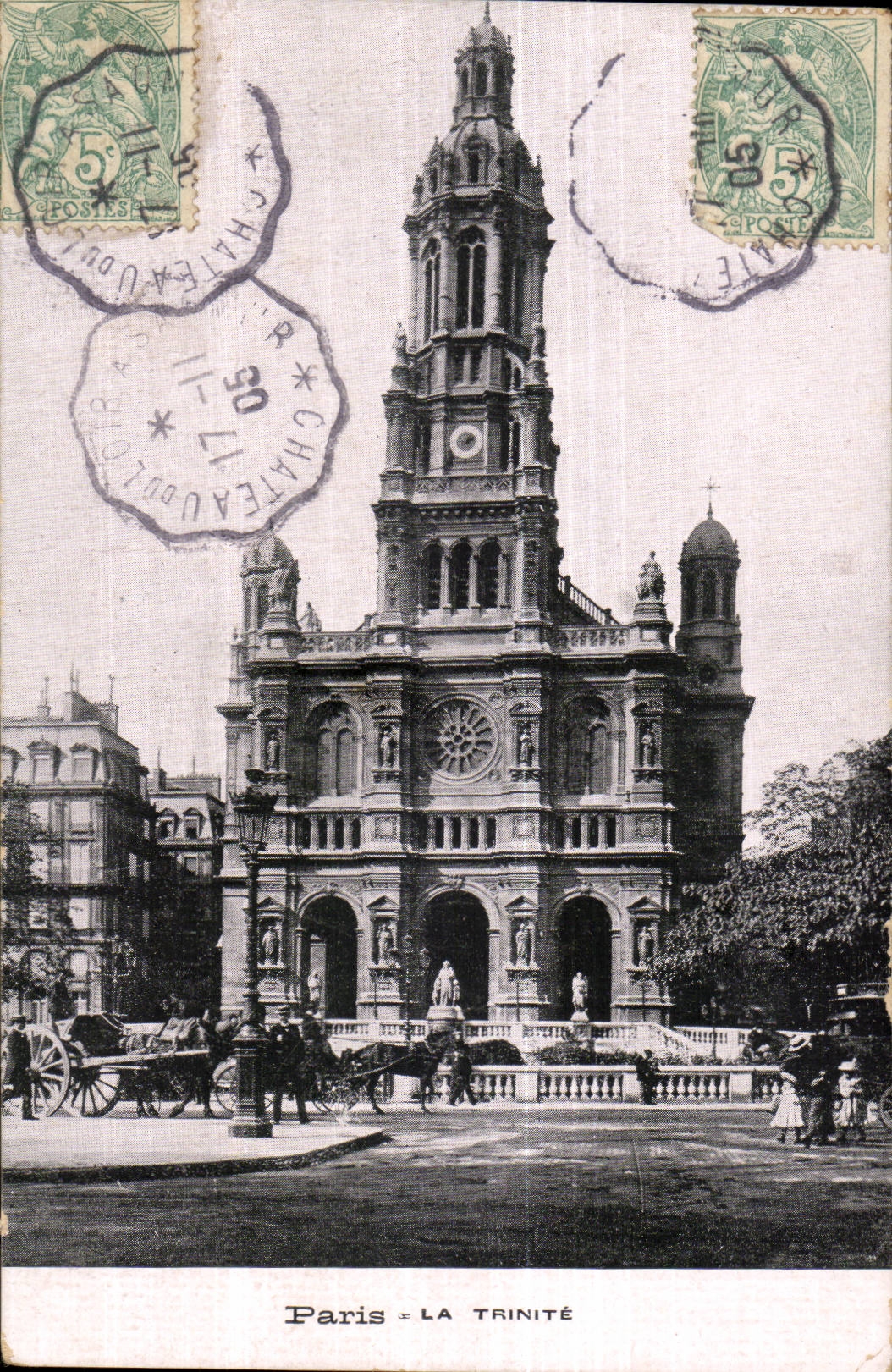 paris CPA La Trinite
