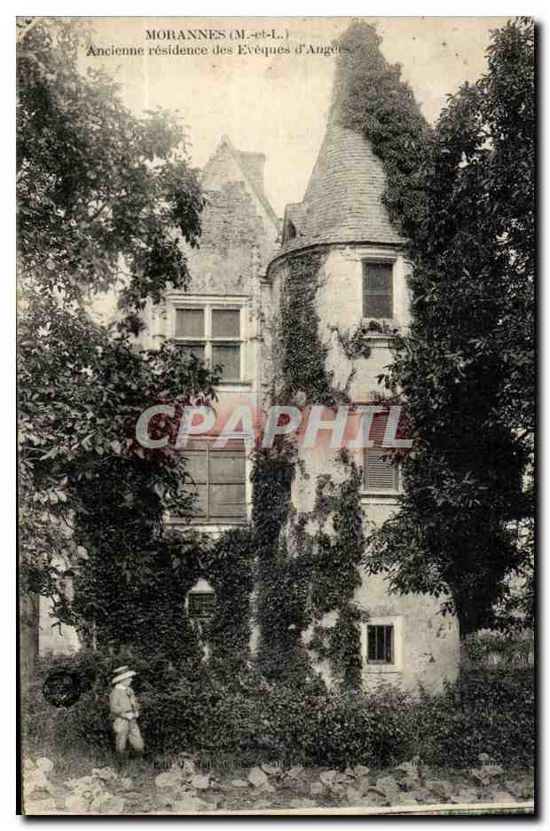 Morannes CPA Ancienne residence des Eveques d'angers