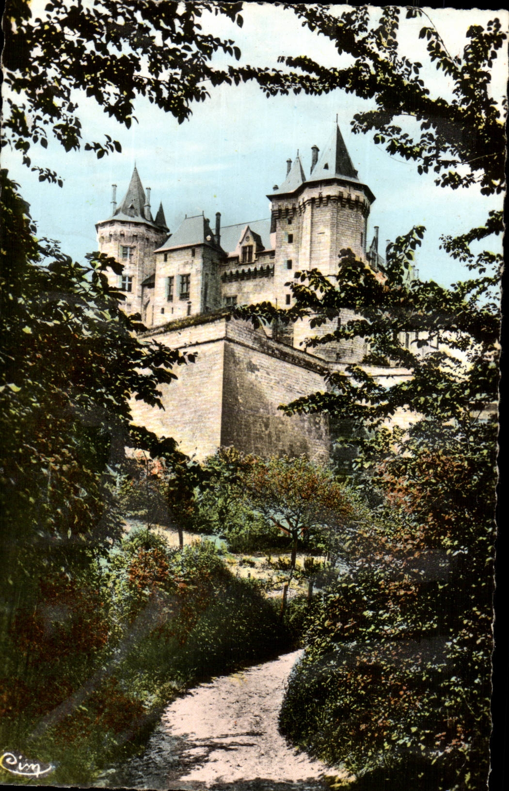 Saumur CPA Le chateau feodal Anjou