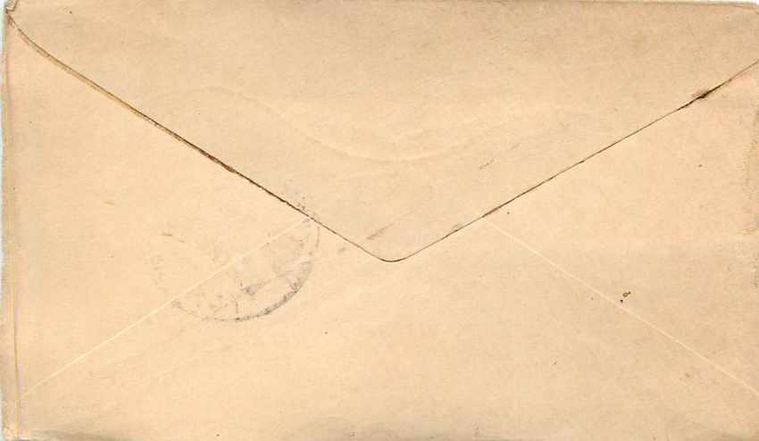 Inde India Entier Postal Stationary  — Verso