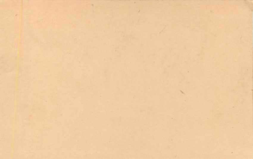 Carte postale des Dominions du Nizam — Nizam's Dominions Card — Rückseite