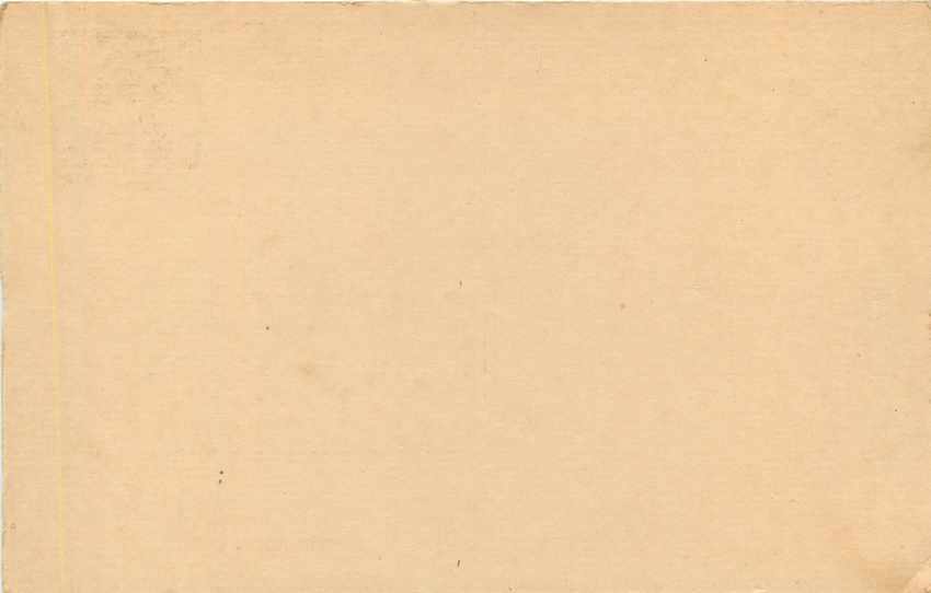Entier Postal Stationary Inde India 15 p Lion — Rückseite
