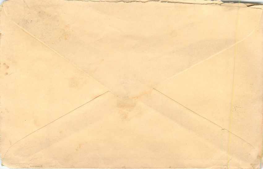 Entier Postal Stationary Inde India 50 p Lion — Rückseite