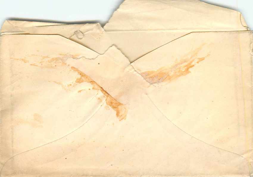 Lettre Cover Etats-Unis for Penn 1854 Kingston — Rückseite